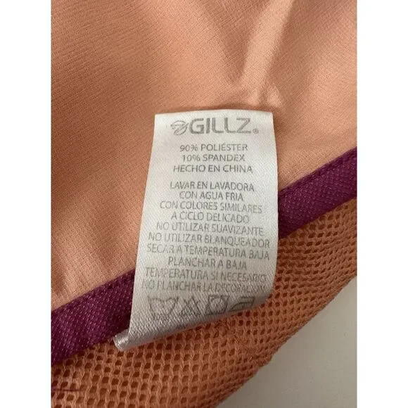 Gillz Shorts Womens Medium Elastic Pull On Athletic Gym‎ Workout Athleisure - Picture 4 of 8